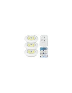 Set 3 lampi LED 3W COB cu...