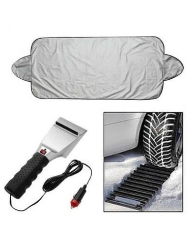 Racleta electrica + Prelata parbriz +...