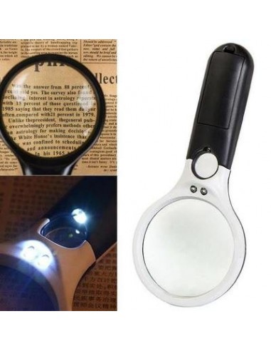 Lupa profesionala cu 3 LED