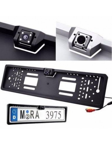 Suport pentru numar auto cu camera...
