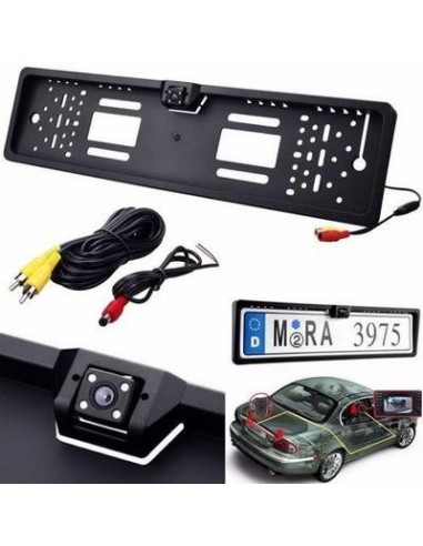 Suport pentru numar auto cu camera...