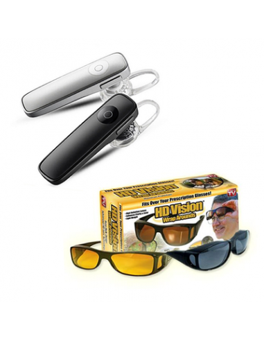 Casca Bluetooth + Set 2 perechi...